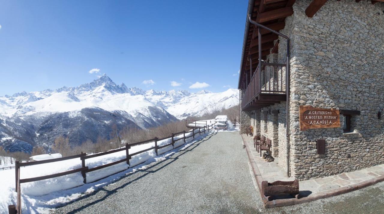 Agriturismo A Nostro Mizoun Ostana Екстериор снимка